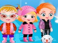 Игра Малышка Хейзел: Зимняя мода онлайн