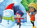 Игра Рождественские пазлы Делюкс онлайн
