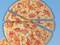 Игра Разрежьте пиццу онлайн