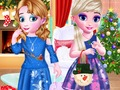 Игра Сестры малышки: Рождественский день онлайн