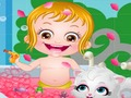 Игра Малышка Хейзел: Спа в ванной онлайн