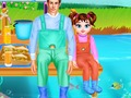 Игра Малышка Тейлор: Счастливые выходные онлайн