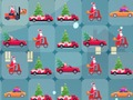 Игра Рождественские автомобили Матч 3 онлайн