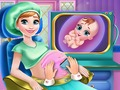 Игра Ледяная принцесса: Проверка беременной онлайн