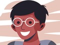 Игра  Мальчики в очках онлайн