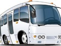 Игра Мультипликационные автобусы: Пятнашки онлайн