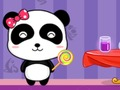 Игра Студия смешивания цветов малыш панда онлайн