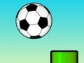 Игра Летающий футбольный мяч онлайн