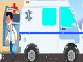Игра Автомобиль скорой помощи Пазл онлайн