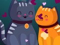 Игра Кошачья любовь Головоломка онлайн