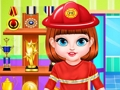 Игра Малышка Тейлор: Мечта пожарного онлайн