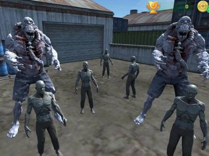 Игра Стрельба по зомби 2 онлайн