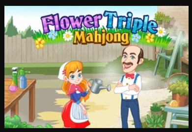 Игра Цветочный тройной маджонг онлайн