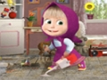 Игра Маша и Медведь Игра уборка онлайн