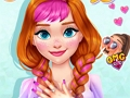 Игра Салон красоты Ледяной королевы онлайн