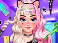 Игра Элиза Интересные причёски для Е-девочек онлайн
