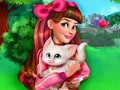 Игра Виктория приручает котенка онлайн