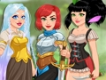 Игра Фэнтези-ролевая игра Одевалки онлайн