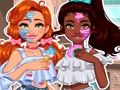 Игра Лучшие подруги Джесси и Ноэль настоящий макияж онлайн