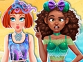 Игра Лучшие подруги: Подводное приключение в социальных сетях  онлайн
