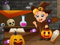 Игра Игры на Хэллоуин: поиск предметов дом с привидениями онлайн