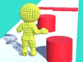 Игра Песчаный человек Пиксельная гонка 3D онлайн