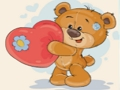 Игра Коллекция пазлов Мишка Тедди онлайн