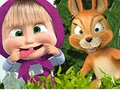 Игра Коллекция пазлов: Маша и Медведь онлайн