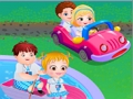 Игра Малышка Хейзел изучает машины онлайн