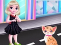 Игра Спасение котёнка маленькой принцессы онлайн