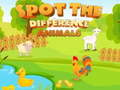 Игра Найди отличия: Животные онлайн