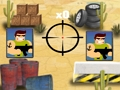 Игра 2D Стрельба друзей войны онлайн
