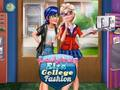 Игра Леди Баг и Эльза: Мода в колледже онлайн