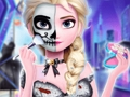 Игра Татуировка Эльзы на Хэллоуинскую вечеринку онлайн