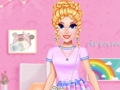 Игра Лучшие подруги: красочное платье онлайн