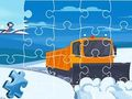 Игра Зимние грузовики: Пазл онлайн