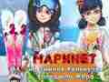 Игра Маринет на Зимних каникулах: Холод и жара онлайн