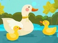 Игра Мама утка и утята: Пазл онлайн