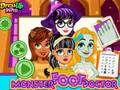 Игра Доктор для ног монстров онлайн