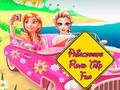 Игра Веселое автомобильное приключение принцесс онлайн