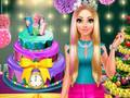 Игра Зимняя вечеринка блондинки онлайн