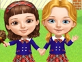 Игра Сладкая малышка убирает грязную школу онлайн