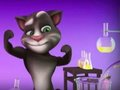 Игра  Говорящий Том в лаборатории онлайн