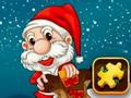 Игра Санта Клаус: Время пазлов онлайн