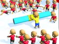 Игра Подтолкните сумасшедшую толпу онлайн