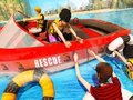 Игра Аварийно-спасательная лодка на пляже онлайн