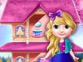 Игра Украшение кукольного дома принцессы онлайн