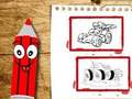 Игра Назад в школу: Книжка раскраска автомобилей онлайн