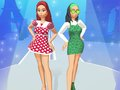 Игра Модные модели одеваются онлайн