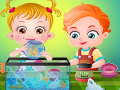 Игра Малышка Хейзел Золотая рыбка онлайн